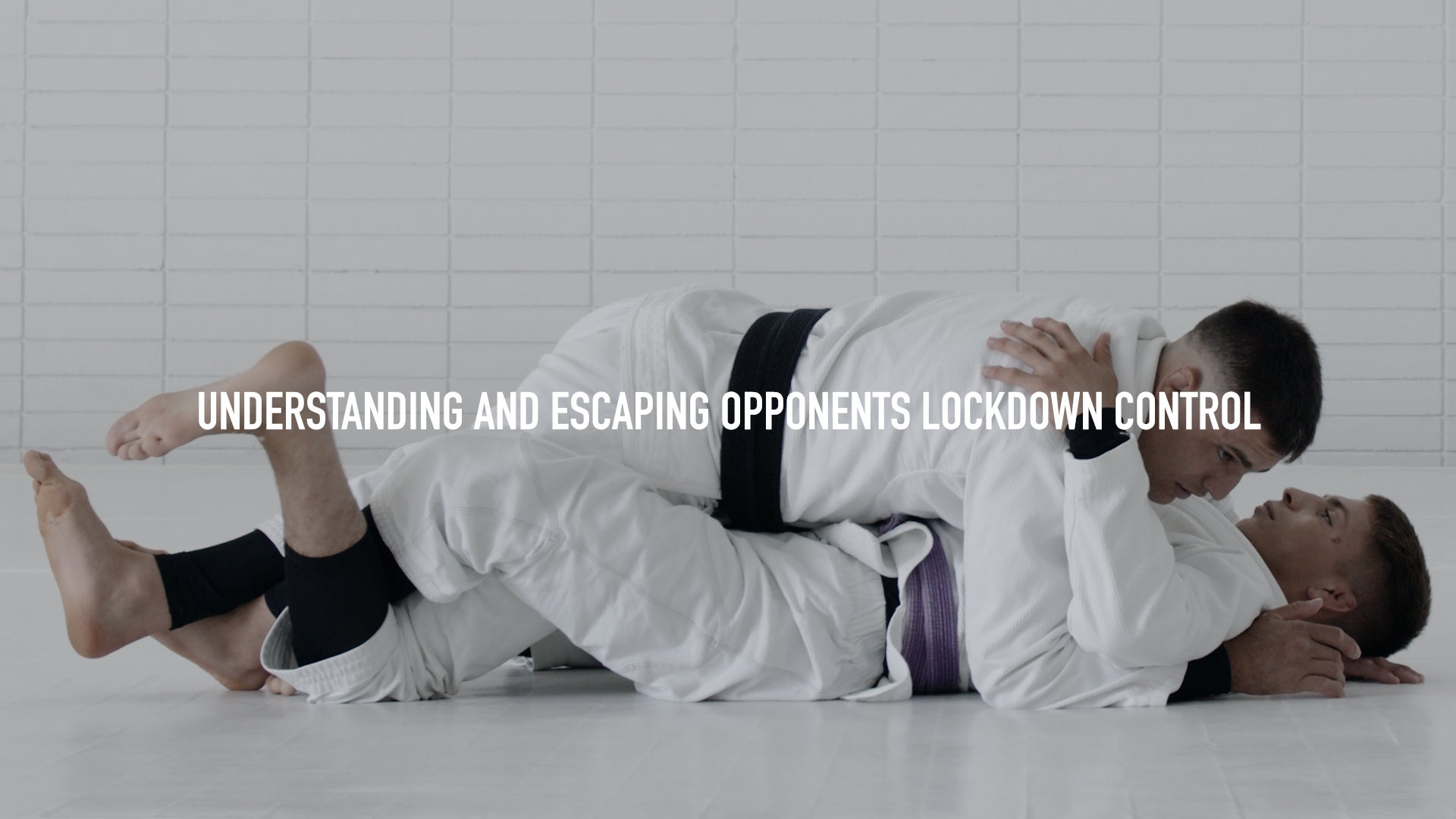Achieving the Half Guard Position