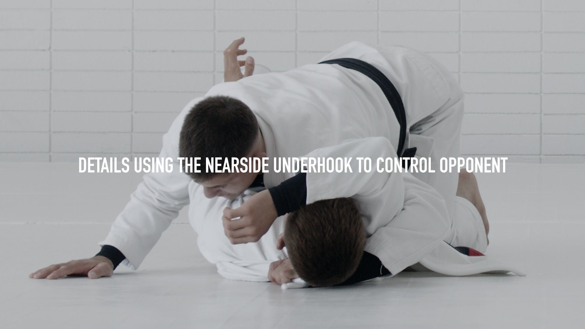 Achieving the Half Guard Position