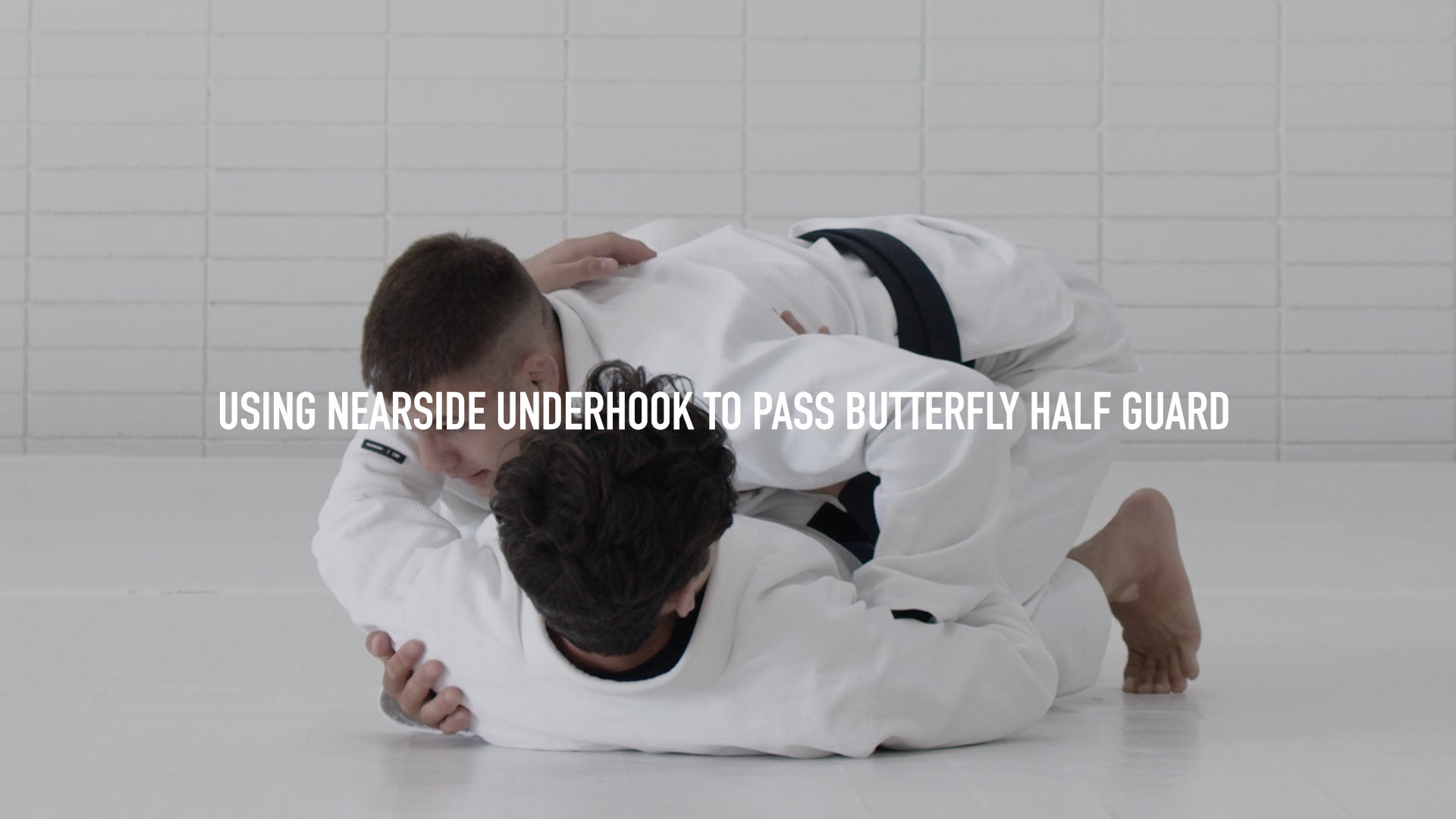 Achieving the Half Guard Position