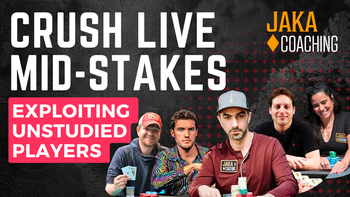 Crush Low to Mid-Stakes Live MTTs