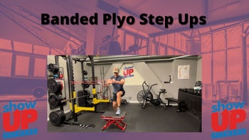 Banded Plyo Step Ups