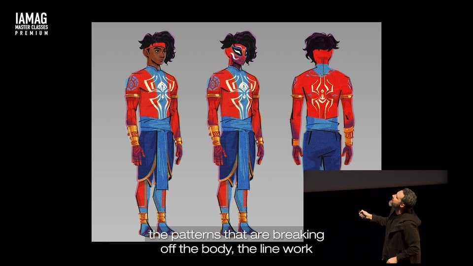 Creating Spider-Man Across the Spider-Verse with Patrick O'Keefe - Presentation