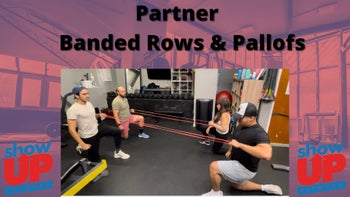 Partner Banded Rows & Pallofs