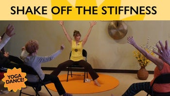 Bright, Sunny & Jumpy: Energizing Chair Yoga Dance for Cardio & Joy - with Sherry