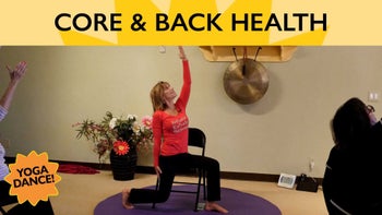 Working on Our Core, Posture & Pelvic Floor – Chair Yoga with Sherry