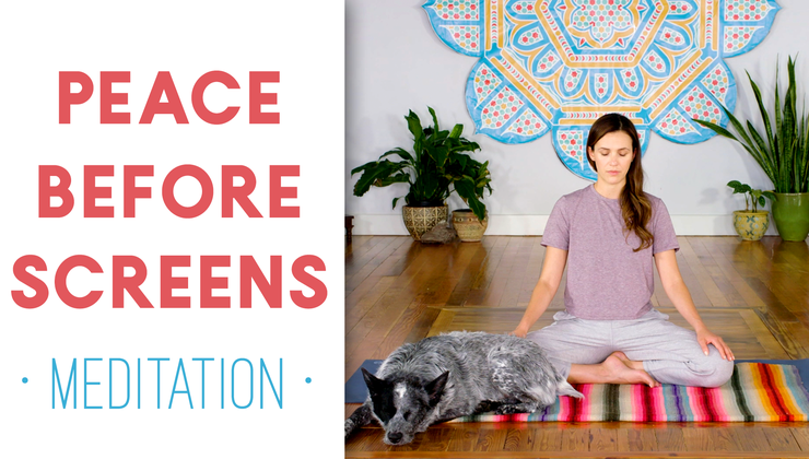 Peace Before Screens: Meditation