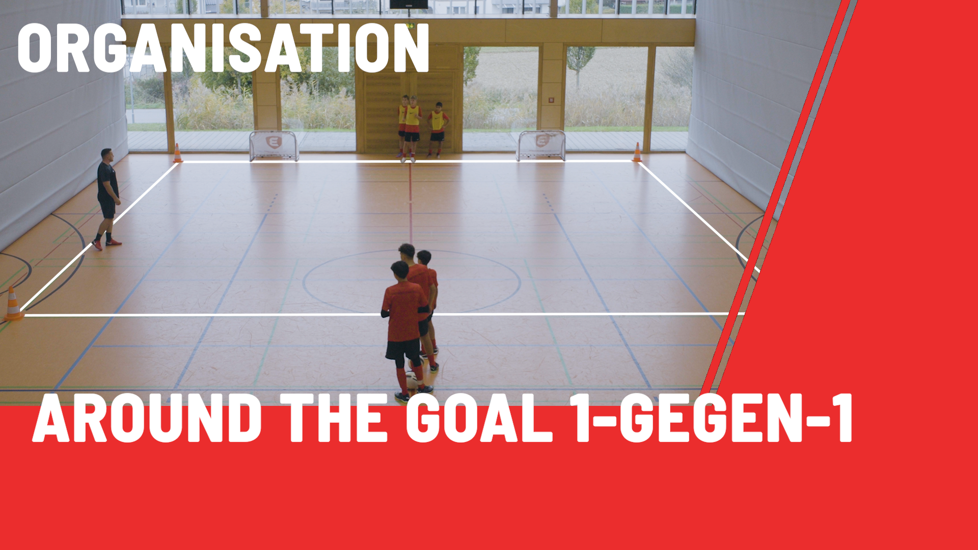Around The Goal 1-Gegen-1 - Organisation