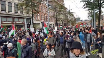 Netherlands: Pro-Palestine Rally Demands War Crime Prosecutions At The Hague | Unicorn Riot
