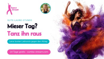 Kopf aus, Boxen an — tanzen macht glücklich mit Lena
