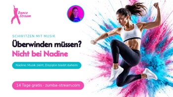 Schwitzen ohne Quälen — Tanzen zum Abnehmen mit Nadine