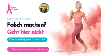 Deine erste Stunde — Zumba® online kostenlos mit Kristina