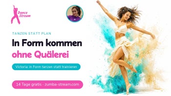 In Form kommen mit Spaß — Zumba® Fitness online, Victoria