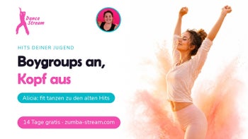 Deine alten Hits — Zumba® online kostenlos mit Alicia