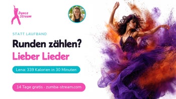 Auspowern statt Joggen — Tanzen zum Abnehmen mit Lena