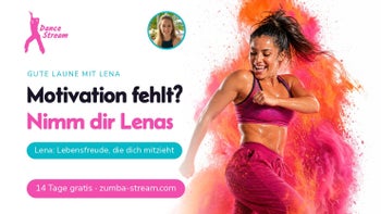 Lebensfreude zum Anstecken — Zumba® Fitness online, Lena