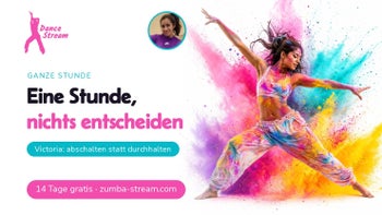 Eine Stunde Urlaub — Zumba® Fitness online mit Victoria