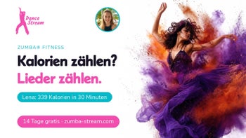 339 Kalorien, 30 Minuten — Tanzen zum Abnehmen mit Lena