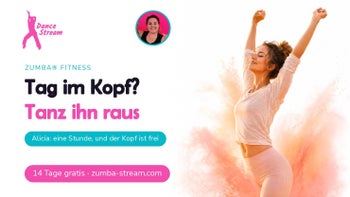 Stress raustanzen — Zumba® Fitness online mit Alicia