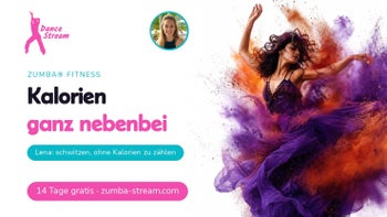 Schwitzen und Lachen — Tanzen zum Abnehmen mit Lena