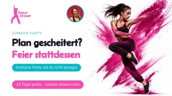 Feiern statt trainieren — Tanzen zum Abnehmen mit Svetlana