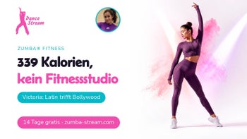 Bollywood trifft Latin — Tanzen zum Abnehmen mit Victoria