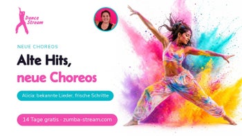 Bekanntes, neu gemixt — Zumba® Fitness online mit Alicia