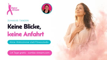 Keine Blicke, kein Weg — Zuhause tanzen abnehmen mit Alicia