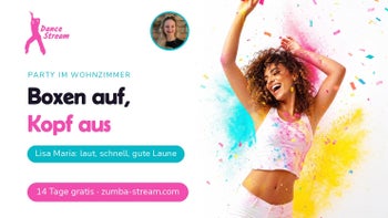Boxen auf — Tanzen macht glücklich mit Lisa Maria
