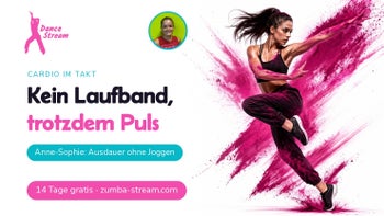 Cardio ohne Laufband — Tanzen zum Abnehmen mit Anne-Sophie