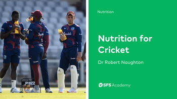 Nutrition for Cricket