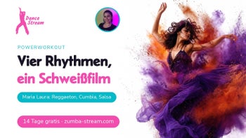 Cumbia bis Salsa — Tanzen zum Abnehmen mit Maria Laura