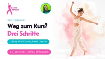 Eine Stunde, ein Klick — Zumba® Fitness online, Liejing