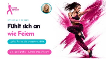 Party, die zählt — Tanzen zum Abnehmen mit Lydia