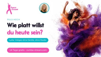 Richtig auspowern — Tanzen zum Abnehmen mit Lydia