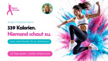 Keine Blicke — Abnehmen ohne Fitnessstudio mit Lena