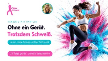 Schwitzen ohne Geräte — Tanzen zum Abnehmen mit Lena