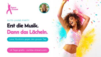 Lächeln kommt von allein — Tanzen macht glücklich mit Lena