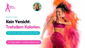 Boxen laut, Vorhang zu — Tanzen zum Abnehmen mit Lena