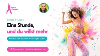 Warum es hängen bleibt — Zumba® Fitness online mit Kristina