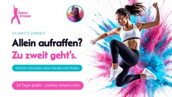 Schwitzen ohne Laufband — Tanzen zum Abnehmen, Kathrin