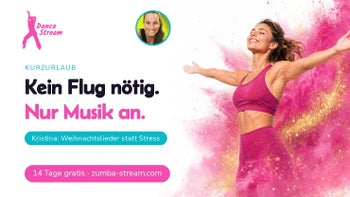 Kurzurlaub vom Alltag — Zumba® Fitness online, Kristina