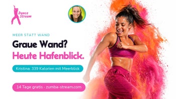 Aussicht statt Laufband — Tanzen zum Abnehmen, Kristina
