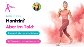 Straffen mit Party — Zumba® Toning online mit Kristina