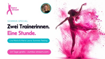 Sommer im Doppelpack — Zumba® Fitness online mit Lisa Maria