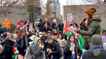 Palestine Supporters Rally Outside Biden Fundraiser in Philly | Unicorn Riot
