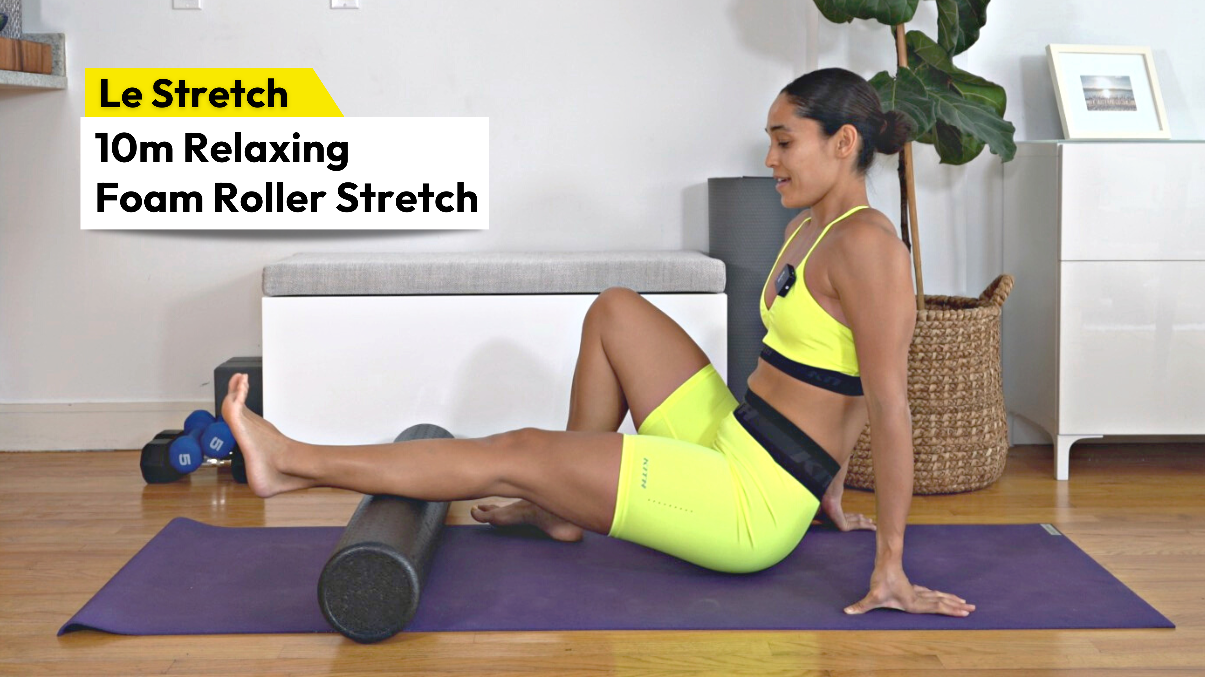 10m Relaxing Foam Roller Stretch