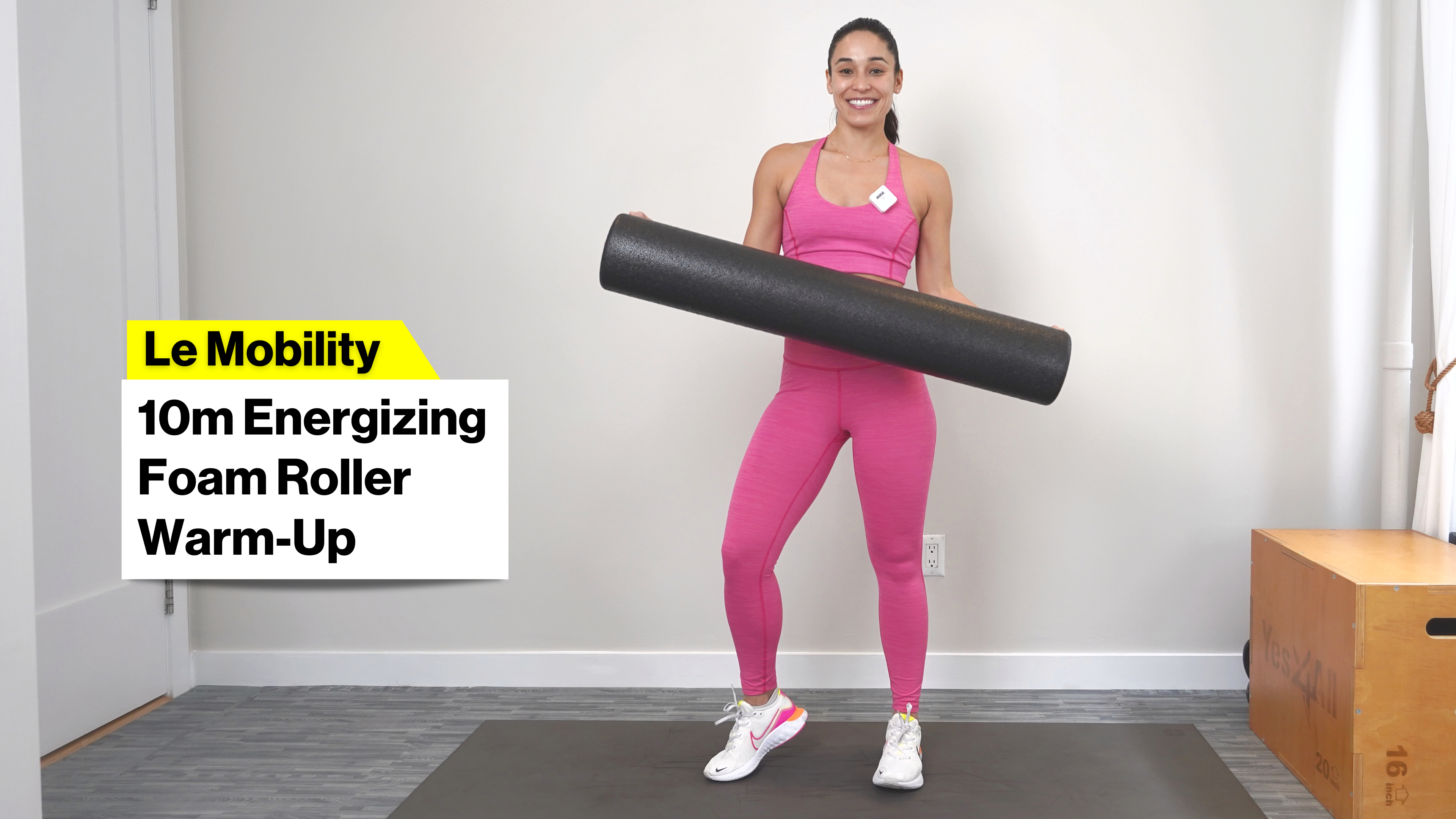 10m Energizing Foam Roller Warm-Up