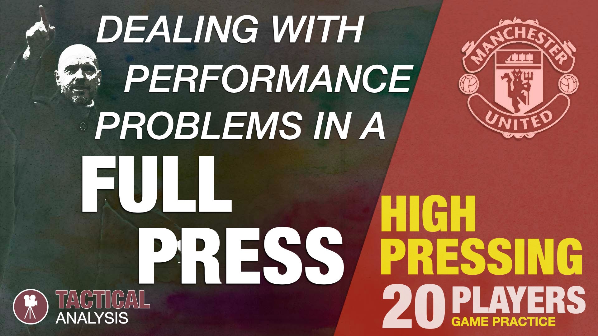 MANCHESTER UNITED | HIGH PRESSING PERFORMANCE PROBLEMS