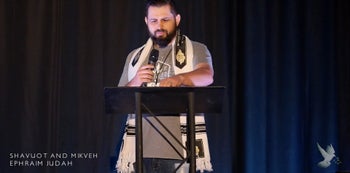 Shavuot and Mikveh - Ephraim Judah Shavuot 2018