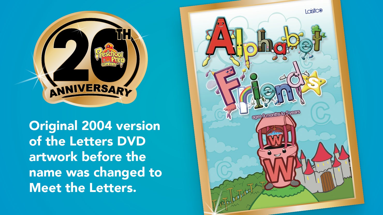 Kids Club | 20th Anniversary | Meet the Letters | Original Artwork